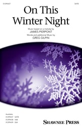 On This Winter Night SATB choral sheet music cover